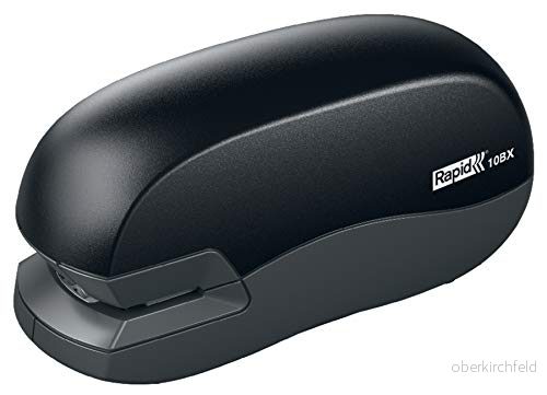 Rapid 5000294 Mobil Elektrisk Häftapparat - 10 Ark - Svart 4051661010835