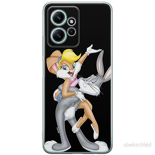 ERT GROUP mobiltelefonfodral för Xiaomi REDMI NOTE 12 4G originalt och officiellt licensierat Looney Tunes mönster Lola & Bugs 001, fodral tillverkad av TPU plast 5905511954765