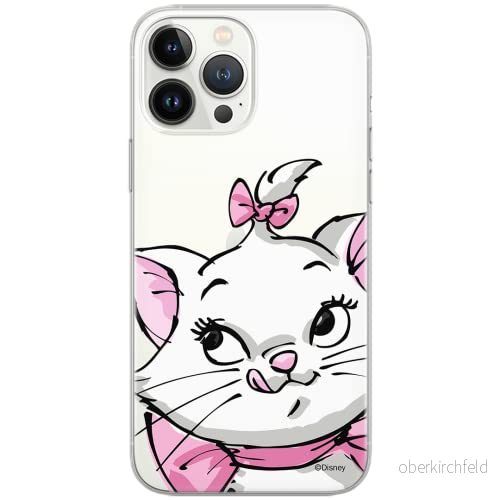 ERT GROUP mobiltelefonfodral för Samsung F62 / M62 originalt och officiellt licensierat Disney mönster Marie 001 optimalt anpassad till formen på mobiltelefonen, gedeeltelijk transparant 5904805524745