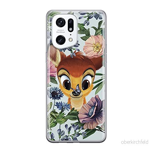 ERT GROUP mobiltelefonfodral för Oppo FIND X5 PRO originalt och officiellt licensierat Disney mönster Bambi 011 optimalt anpassad till formen på mobiltelefonen, fodral tillverkad av TPU plast 5905511403874