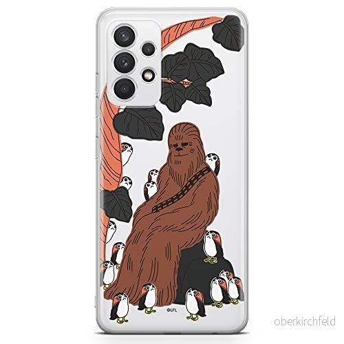 ERT GROUP mobiltelefonfodral för Samsung A32 4G LTE originalt och officiellt licensierat Star Wars mönster Chewbacca 006 optimalt anpassad till formen på mobiltelefonen, gedeeltelijk transparant 5903040475126