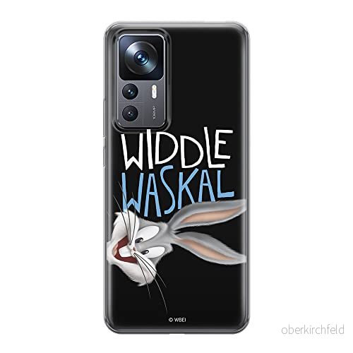ERT GROUP mobiltelefonfodral för Xiaomi 12T/12T pro/K50 Ultra originalt och officiellt licensierat Looney Tunes mönster Bugs 004 anpassad till formen på mobiltelefonen, fodral tillverkad av TPU plast 5905511571047