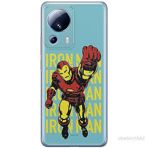 ERT GROUP mobiltelefonfodral för Xiaomi 13 LITE/CIVI 2 originalt och officiellt licensierat Marvel mönster Iron Man 009 optimalt anpassad till formen på mobiltelefonen, fodral tillverkad av TPU plast 5905511918279