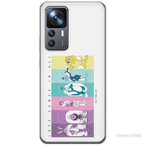 ERT GROUP mobiltelefonfodral för Xiaomi 12T/ 12T pro/ K50 Ultra originalt och officiellt licensierat Looney Tunes mönster 015 anpassad till formen på mobiltelefonen, fodral tillverkad av TPU plast 5905511997083