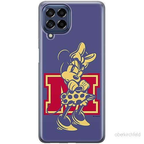 ERT GROUP mobiltelefonfodral för Samsung M53 5G originalt och officiellt licensierat Disney mönster Minnie 072 optimalt anpassad till formen på mobiltelefonen, fodral tillverkad av TPU plast 5905795024253