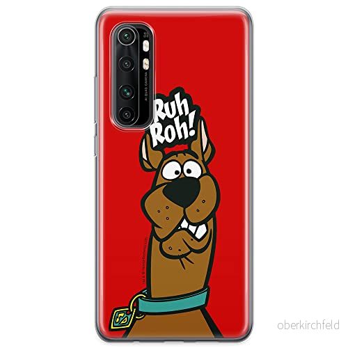 ERT GROUP mobiltelefonfodral för Xiaomi MI NOTE 10 Lite originalt och officiellt licensierat Scooby Doo mönster 007 optimalt anpassad till formen på mobiltelefonen, fodral tillverkad av TPU plast 5904805593031