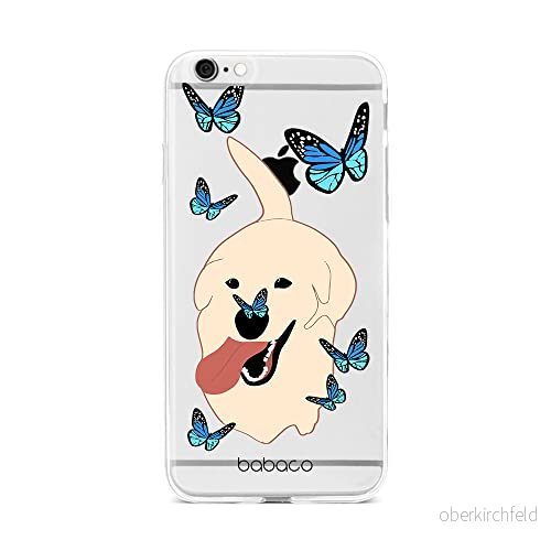 ERT GROUP mobiltelefonfodral för Iphone 6 PLUS originalt och officiellt licensierat Babaco mönster Dogs 011 optimalt anpassad till formen på mobiltelefonen, gedeeltelijk transparant 5905131004413