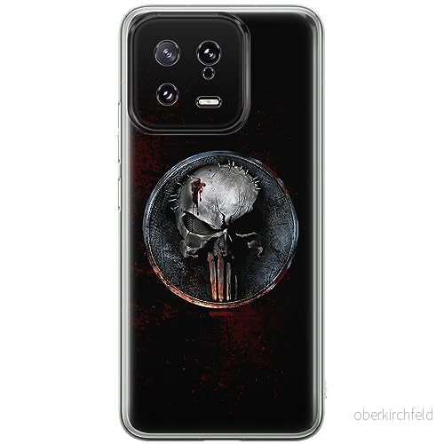 ERT GROUP mobiltelefonfodral för Xiaomi 13 originalt och officiellt licensierat Marvel mönster Punisher 004 optimalt anpassad till formen på mobiltelefonen, fodral tillverkad av TPU plast 5905511895785