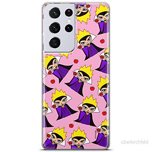 ERT GROUP mobiltelefonfodral för Samsung S21 ULTRA originalt och officiellt licensierat Disney mönster The Evil Queen 003 anpassad till formen på mobiltelefonen, fodral tillverkad av TPU plast 5905131477125