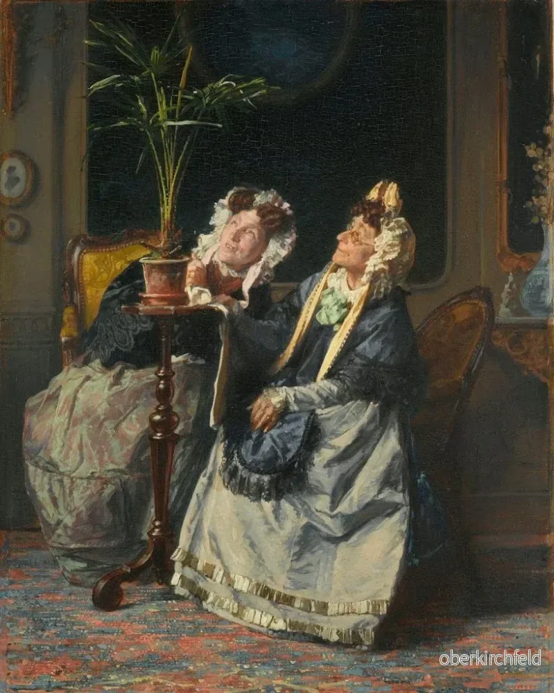 Målning Under palmerna - Alexander Hugo Bakker Korff | Konsttryck - Bild 2