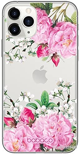ERT GROUP mobiltelefonfodral för Iphone 11 PRO originalt och officiellt licensierat Babaco mönster Flowers 046 optimalt anpassad till formen på mobiltelefonen, gedeeltelijk transparant 5905131330369