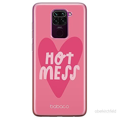 ERT GROUP mobiltelefonfodral för Xiaomi REDMI NOTE 9 originalt och officiellt licensierat Babaco mönster Hot Mess 001 optimalt anpassad till formen på mobiltelefonen, fodral tillverkad av TPU plast 5904805027994
