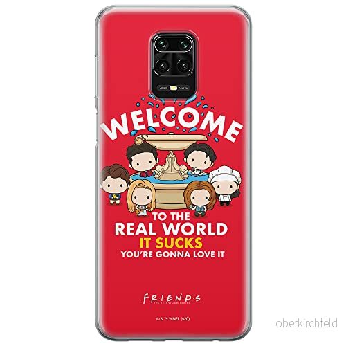 ERT GROUP mobiltelefonfodral för Xiaomi REDMI NOTE 9 PRO/ 9S originalt och officiellt licensierat Friends mönster 005 optimalt anpassad till formen på mobiltelefonen, fodral tillverkad av TPU plast 5903040316795