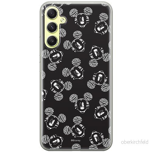 ERT GROUP mobiltelefonfodral för Samsung A34 5G originalt och officiellt licensierat Disney mönster Mickey 012 optimalt anpassad till formen på mobiltelefonen, fodral tillverkad av TPU plast 5905511773359
