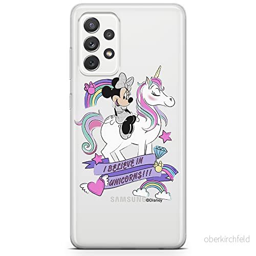 ERT GROUP mobiltelefonfodral för Samsung A33 5G originalt och officiellt licensierat Disney mönster Minnie 035 optimalt anpassad till formen på mobiltelefonen, gedeeltelijk transparant 5904805343506