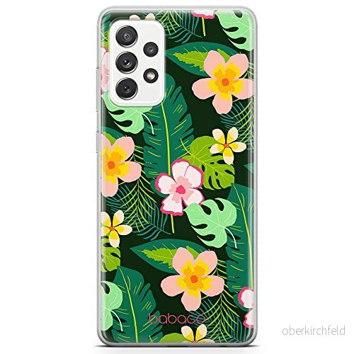 ERT GROUP mobiltelefonfodral för Samsung A72 5G originalt och officiellt licensierat Babaco mönster Flowers 019 optimalt anpassad till formen på mobiltelefonen, fodral tillverkad av TPU plast 5903932637403