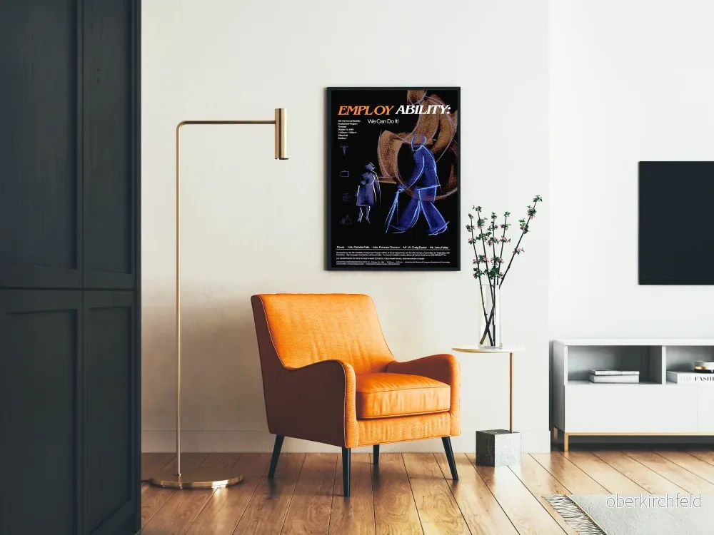 Employ Ability: We Can Do It – Poster för medvetenhet om sysselsättning för personer med funktionsnedsättning - Bild 2