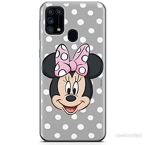 ERT GROUP mobiltelefonfodral för Samsung M31 originalt och officiellt licensierat Disney mönster Minnie 057 optimalt anpassad till formen på mobiltelefonen, fodral tillverkad av TPU plast 5904805476761