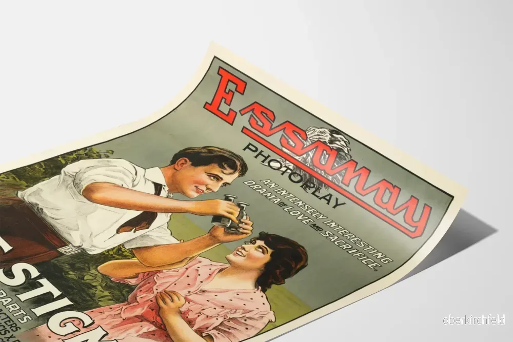 Vintageposter The Stigma Essanay Photoplay - Bild 3