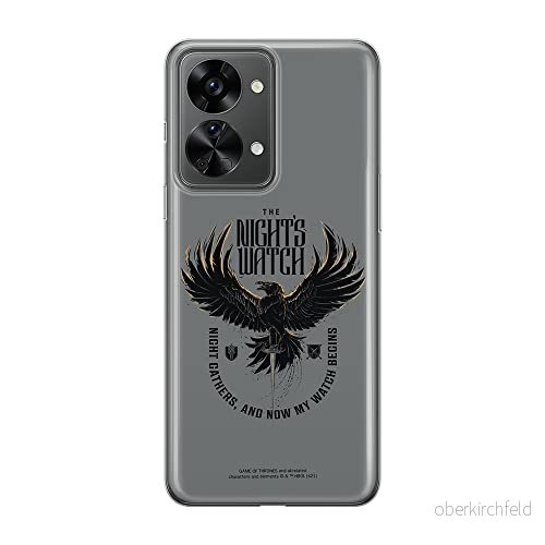 ERT GROUP mobiltelefonfodral för Oneplus NORD 2T 5G originalt och officiellt licensierat Game of Thrones mönster 003 optimalt anpassad till formen på mobiltelefonen, fodral tillverkad av TPU plast 5905511270032