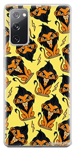 ERT GROUP mobiltelefonfodral för Samsung S20 FE / 5G originalt och officiellt licensierat Disney mönster Scar 002 optimalt anpassad till formen på mobiltelefonen, fodral tillverkad av TPU plast 5905131444745