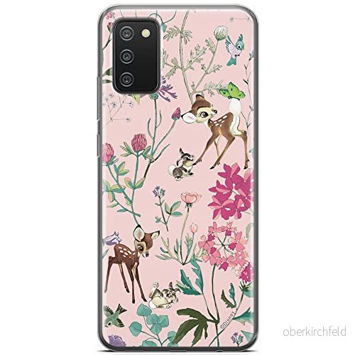 ERT GROUP mobiltelefonfodral för Samsung A02S originalt och officiellt licensierat Disney mönster Bambi & Friends 001 optimalt anpassad till formen på mobiltelefonen, fodral tillverkad av TPU plast 5903040223239