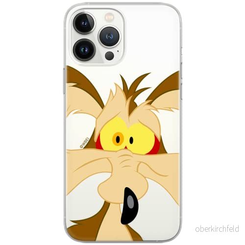 ERT GROUP mobiltelefonfodral för Samsung F62 / M62 originalt och officiellt licensierat Looney Tunes mönster Coyote 001 optimalt anpassad till formen på mobiltelefonen, gedeeltelijk transparant 5904805535758