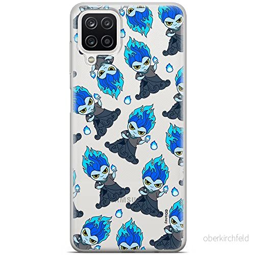 ERT GROUP mobiltelefonfodral för Samsung A12 / M12 F12 originalt och officiellt licensierat Disney mönster Hades 002 optimalt anpassad till formen på mobiltelefonen, gedeeltelijk transparant 5905131420398