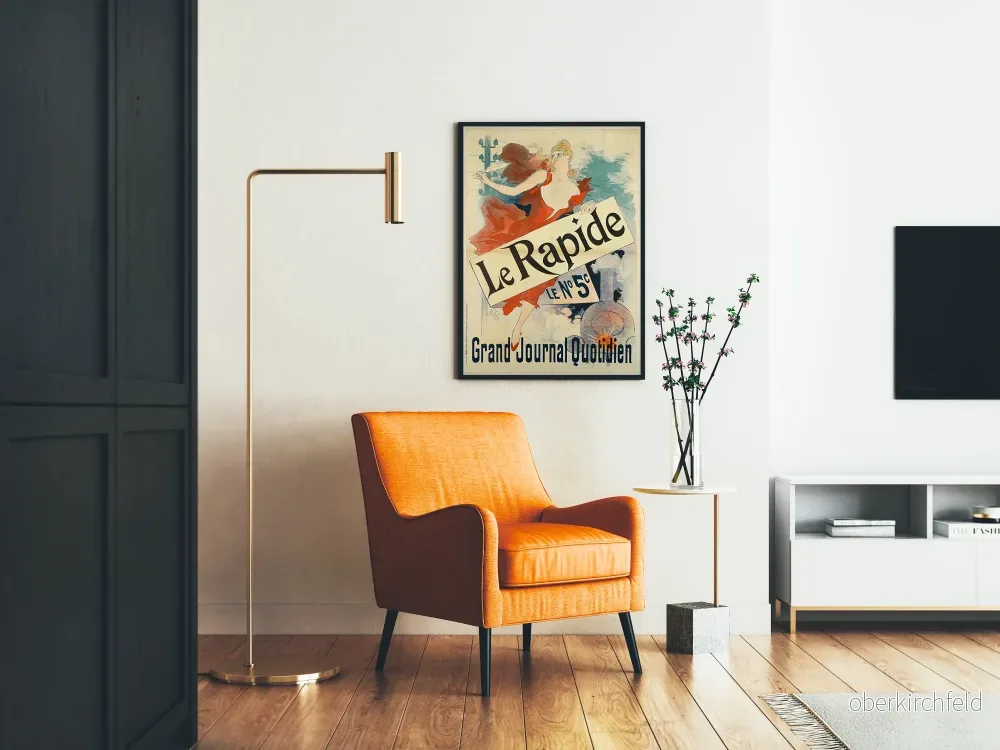 Vintageposter Le Rapide Grand Journal Quotidien - Bild 2