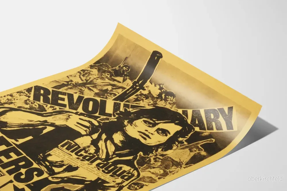 Revolutionär Nicaragua - Poster för väggdekoration i vintage stil - Bild 3