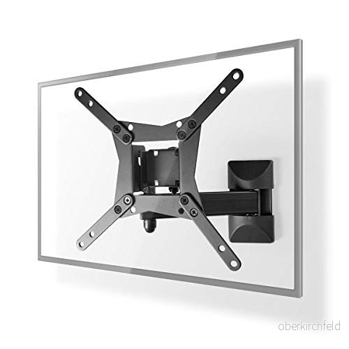 Nedis TVWM31BK bracket full motion for TV black 5412810310739