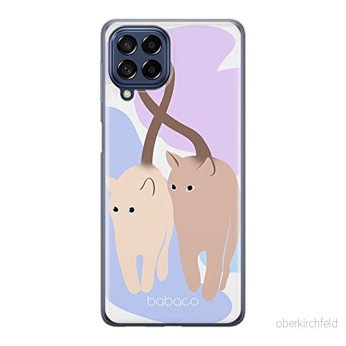ERT GROUP mobiltelefonfodral för Samsung M33 5G originalt och officiellt licensierat Babaco mönster Cats 013 optimalt anpassad till formen på mobiltelefonen, fodral tillverkad av TPU plast 5905511354817