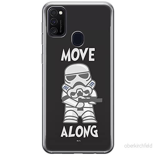 ERT GROUP mobiltelefonfodral för Samsung M21 originalt och officiellt licensierat Star Wars mönster Stormtrooper 002 optimalt anpassad till formen på mobiltelefonen, fodral tillverkad av TPU plast 5903537839134