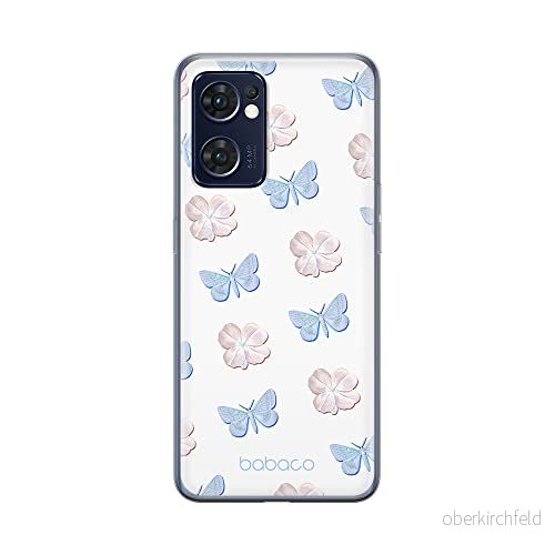 ERT GROUP mobiltelefonfodral för Oppo RENO 7 5G originalt och officiellt licensierat Babaco mönster Flowers 043 optimalt anpassad till formen på mobiltelefonen, fodral tillverkad av TPU plast 5905511318642
