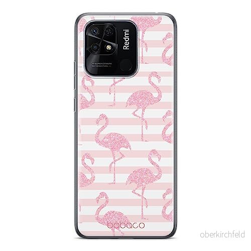 ERT GROUP mobiltelefonfodral för Xiaomi REDMI 10C originalt och officiellt licensierat Babaco mönster Flamingo 001 optimalt anpassad till formen på mobiltelefonen, fodral tillverkad av TPU plast 5905511538699
