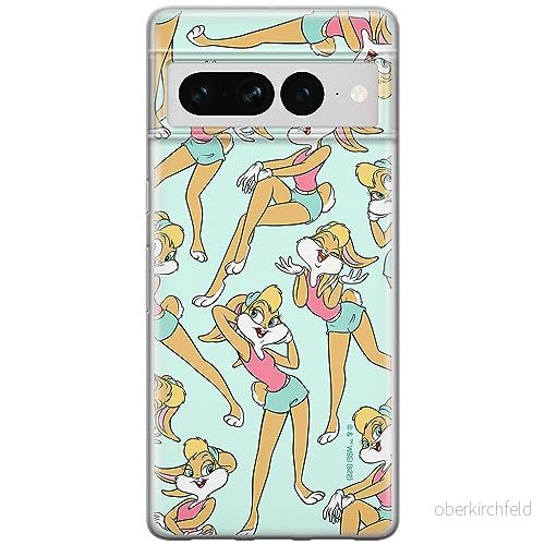 ERT GROUP mobiltelefonfodral för Google PIXEL 7 PRO originalt och officiellt licensierat Looney Tunes mönster Lola 003 optimalt anpassad till formen på mobiltelefonen, fodral tillverkad av TPU plast 5905795175627