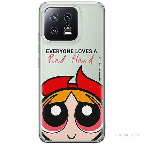 ERT GROUP mobiltelefonfodral för Xiaomi 13 originalt och officiellt licensierat The Powerpuff Girls mönster 011 anpassad till formen på mobiltelefonen, gedeeltelijk transparant 5905511961480