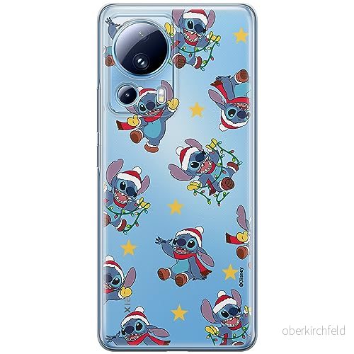 ERT GROUP mobiltelefonfodral för Xiaomi 13 LITE/CIVI 2 originalt och officiellt licensierat Disney mönster Stitch 011 optimalt anpassad till formen på mobiltelefonen, gedeeltelijk transparant 5905511917937