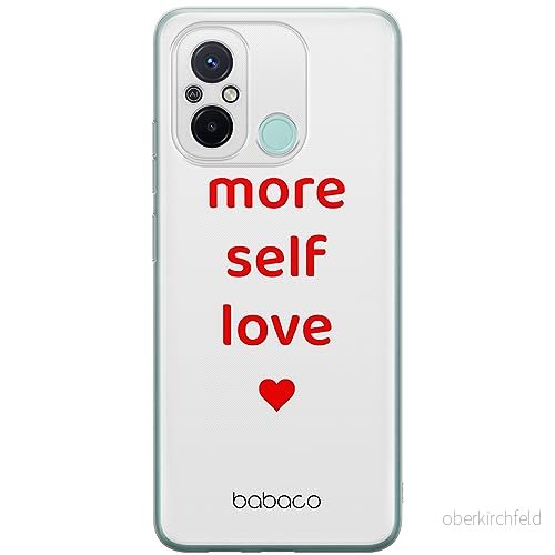 ERT GROUP mobiltelefonfodral för Xiaomi REDMI 12C/ 11A originalt och officiellt licensierat Babaco mönster More self love 001, fodral tillverkad av TPU plast 5905511845902