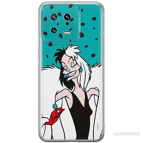 ERT GROUP mobiltelefonfodral för Xiaomi 13 originalt och officiellt licensierat Disney mönster Cruella 004 optimalt anpassad till formen på mobiltelefonen, fodral tillverkad av TPU plast 5905511910907