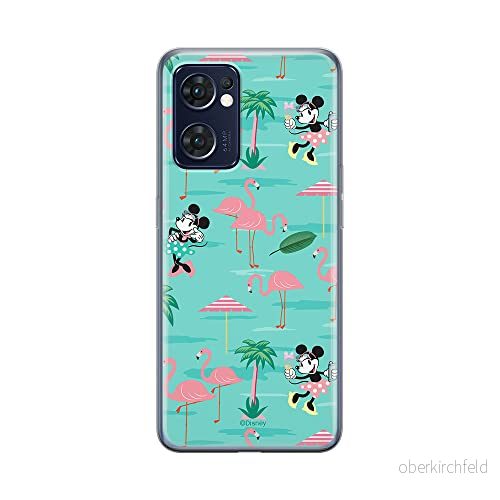 ERT GROUP mobiltelefonfodral för Oppo RENO 7 5G originalt och officiellt licensierat Disney mönster Minnie 038 optimalt anpassad till formen på mobiltelefonen, fodral tillverkad av TPU plast 5905511306779