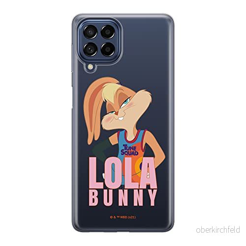 ERT GROUP mobiltelefonfodral för Samsung M33 5G originalt och officiellt licensierat Looney Tunes mönster Space Jam 021 optimalt anpassad till formen på mobiltelefonen, gedeeltelijk transparant 5905511358433