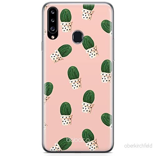 ERT GROUP mobiltelefonfodral för Samsung A20S originalt och officiellt licensierat Babaco mönster Plants 001 optimalt anpassad till formen på mobiltelefonen, fodral tillverkad av TPU plast 5904805437823