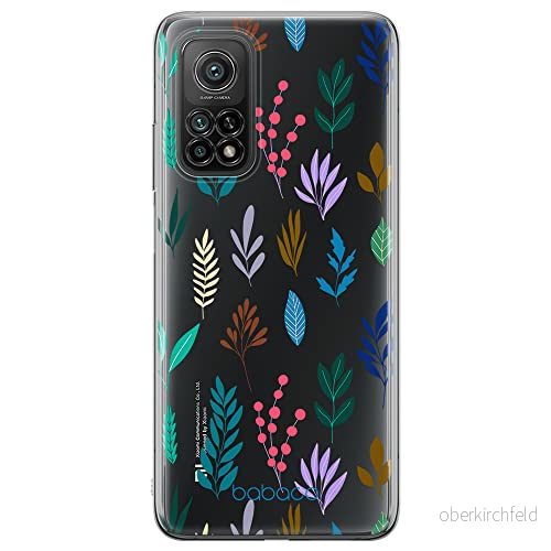 ERT GROUP mobiltelefonfodral för Xiaomi MI 10T 5G / PRO originalt och officiellt licensierat Babaco mönster Plants 014 anpassad till formen på mobiltelefonen, gedeeltelijk transparant 5903932584080