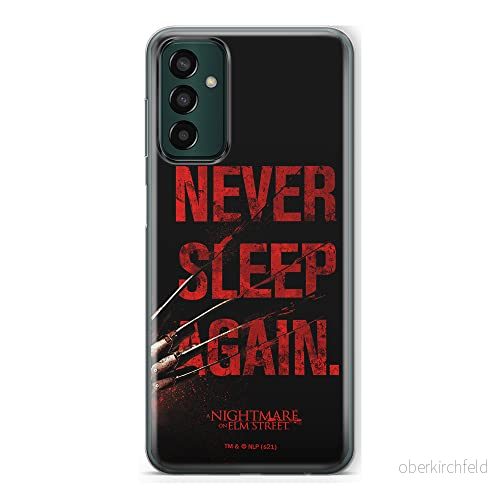 ERT GROUP mobiltelefonfodral för Samsung M13 4G originalt och officiellt licensierat Horror mönster Nightmare of Elm Street 003 anpassad till formen på mobiltelefonen, fodral tillverkad av TPU plast 5905511338053
