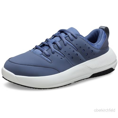 Crocs herr On The Clock Work Sneaker M, Storm Bijou Blå, 39/40 EU 196265612468
