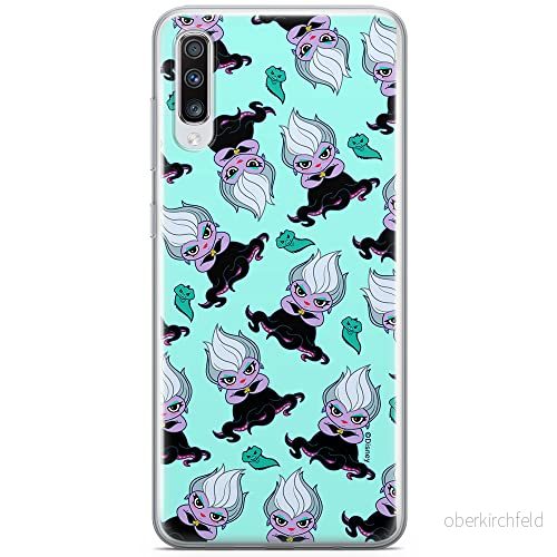 ERT GROUP mobiltelefonfodral för Samsung A70 originalt och officiellt licensierat Disney mönster Ursula 005 optimalt anpassad till formen på mobiltelefonen, fodral tillverkad av TPU plast 5905131464088
