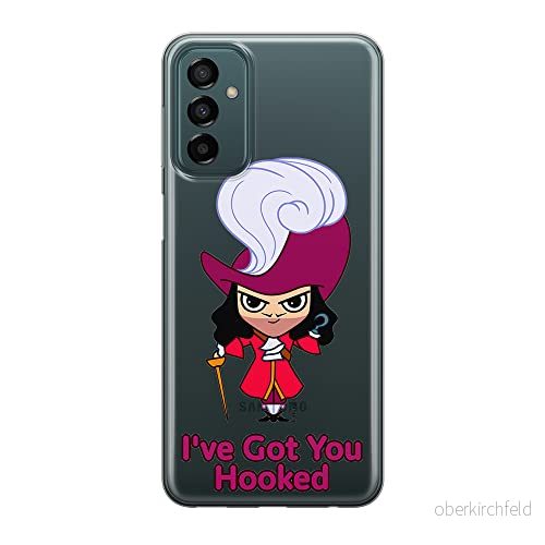 ERT GROUP mobiltelefonfodral för Samsung A13 4G originalt och officiellt licensierat Disney mönster James Hook 001 optimalt anpassad till formen på mobiltelefonen, gedeeltelijk transparant 5905131455970