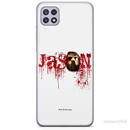 ERT GROUP mobiltelefonfodral för Samsung A22 5G originalt och officiellt licensierat Horror mönster Friday the 13th 001 optimalt anpassad till formen på mobiltelefonen, fodral tillverkad av TPU plast 5905511096502