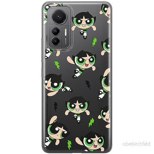 ERT GROUP mobiltelefonfodral för Xiaomi 12 LITE originalt och officiellt licensierat The Powerpuff Girls mönster 009, gedeeltelijk transparant 5905511959302